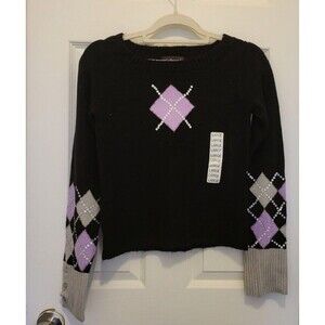 Takeout Sweater Black Size L NWT